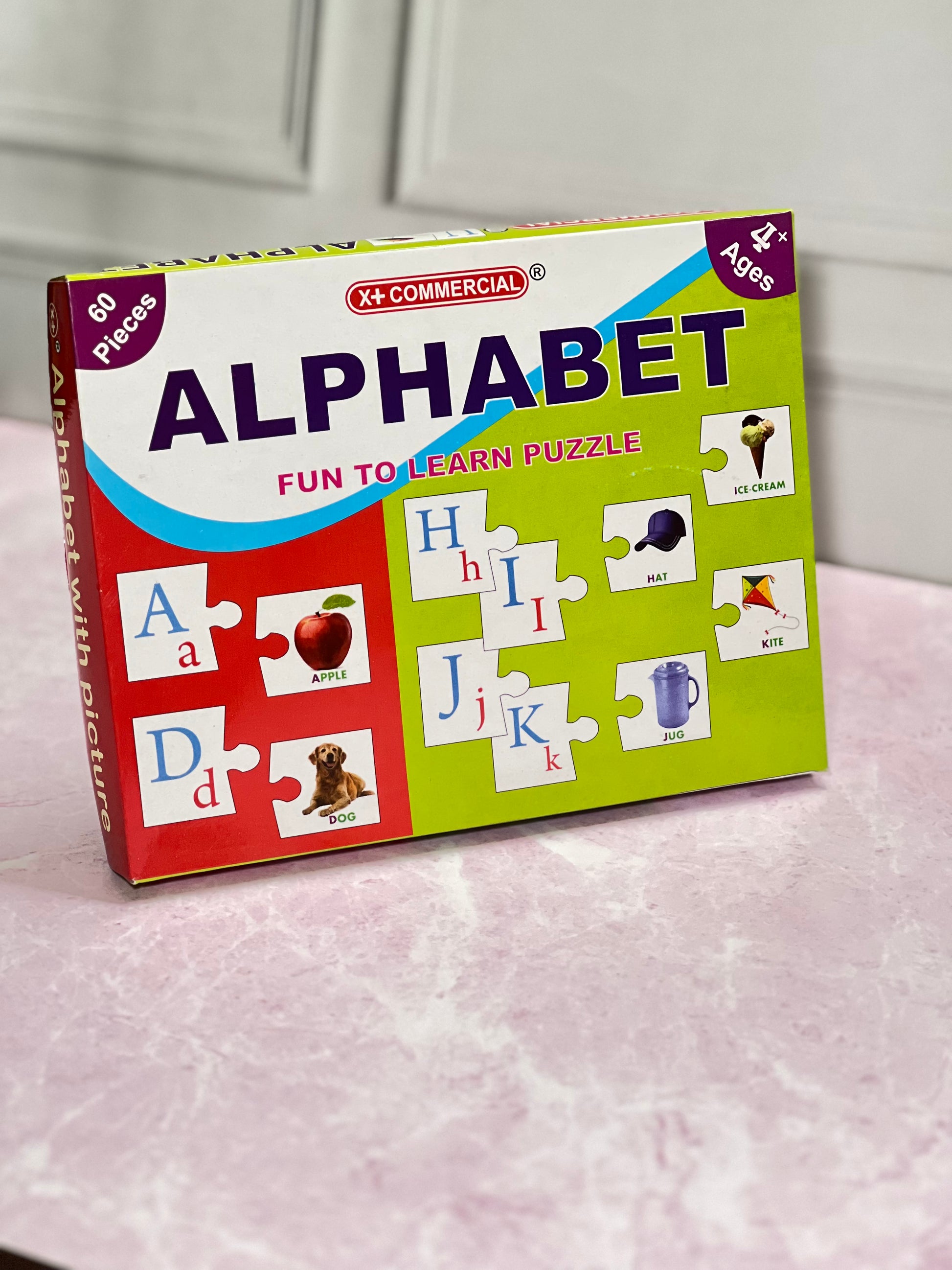 alphabet box of puzzle- front image