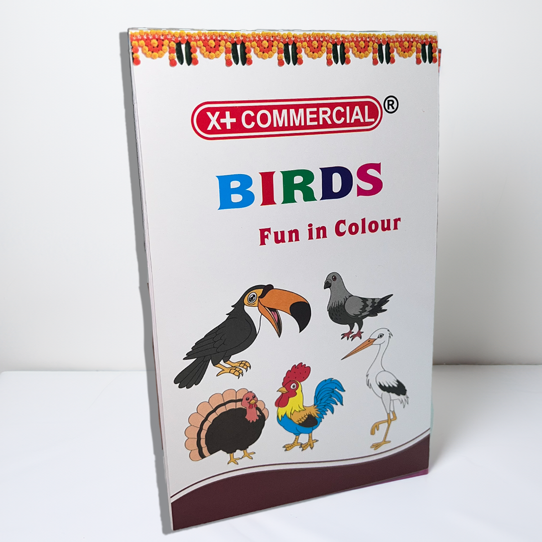 Fun in Colours- Colouring books: Set of 8 books
