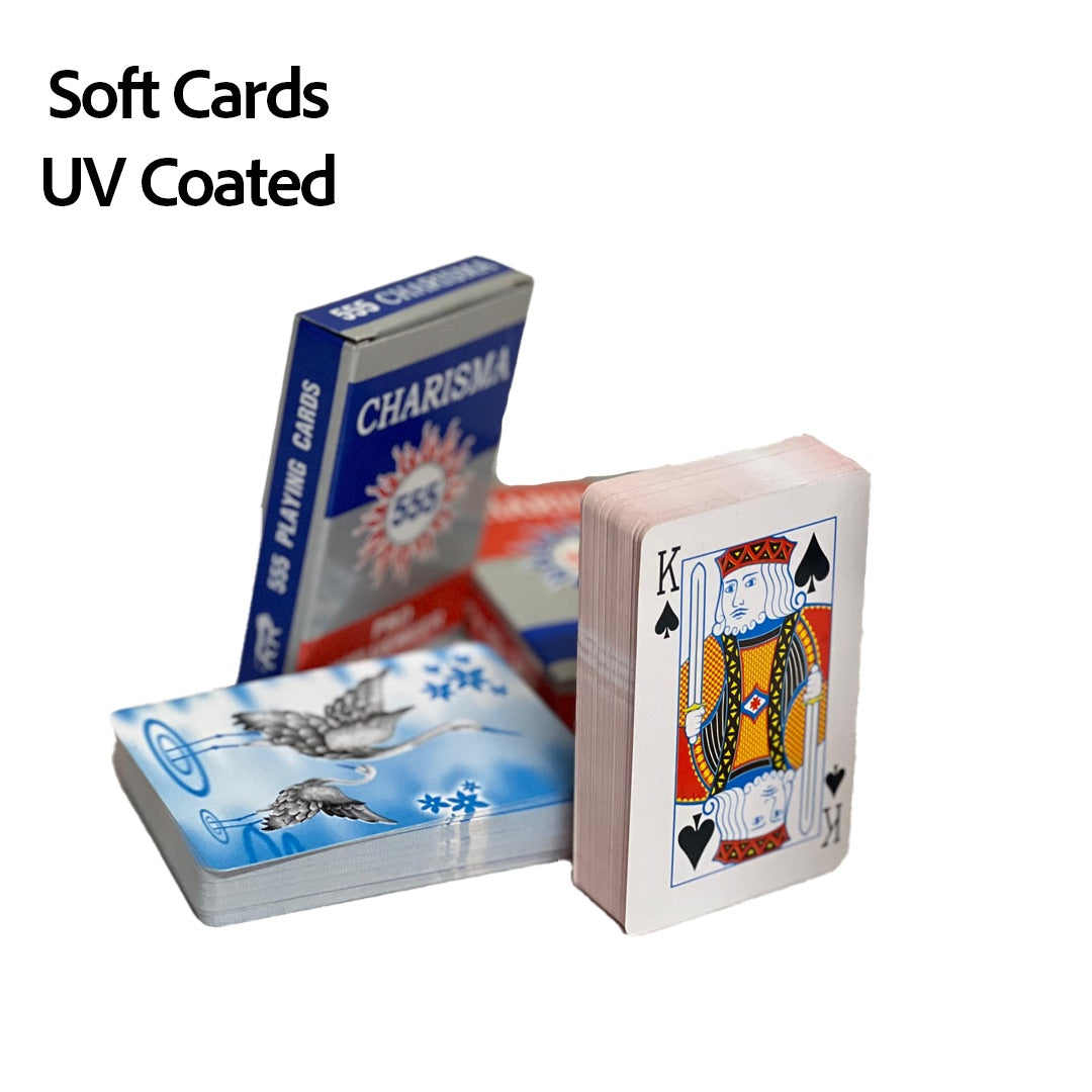 Playing Cards- UV Coated, slippery, bright cards