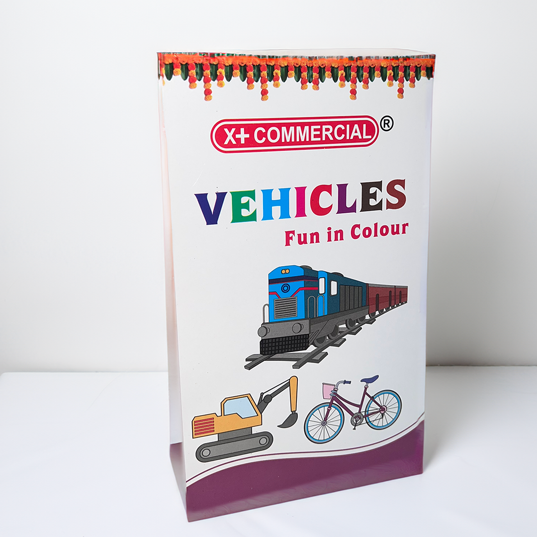 Fun in Colours- Colouring books: Set of 8 books