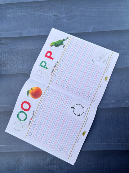 CAPITAL Letters Writing Practice workbook -English