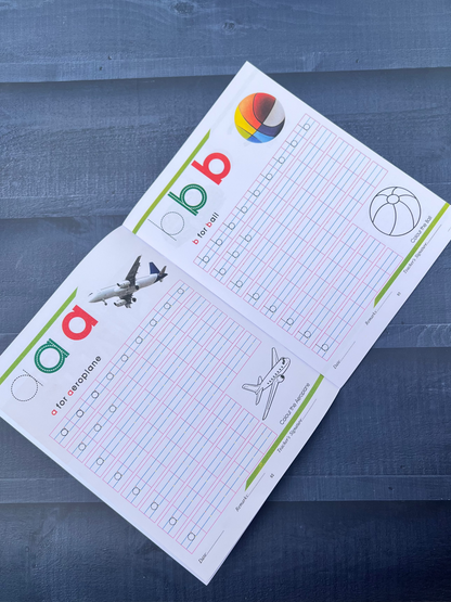 small letters worksheet with tracing 